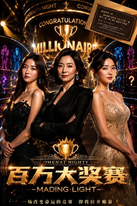 百万大奖挑战 黄果AI短剧海报