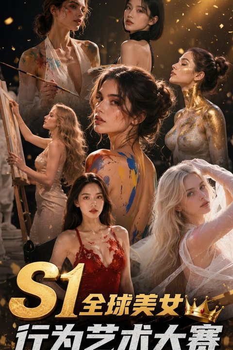 S1全球美女行为艺术大赛 黄果AI短剧海报