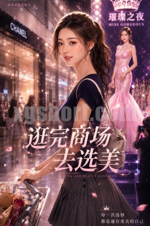 逛完商场去选美 黄果AI短剧海报