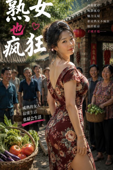 熟女也疯狂 黄果AI短剧海报