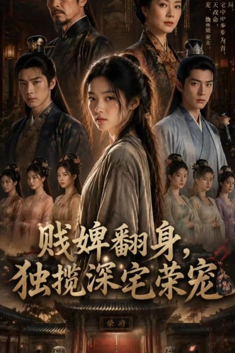 贱婢翻身，独揽深宅荣宠 黄果AI短剧海报