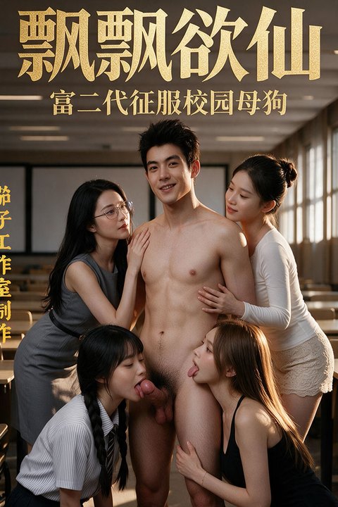 飘飘欲仙 富二代征服校园母狗 黄果AI短剧海报
