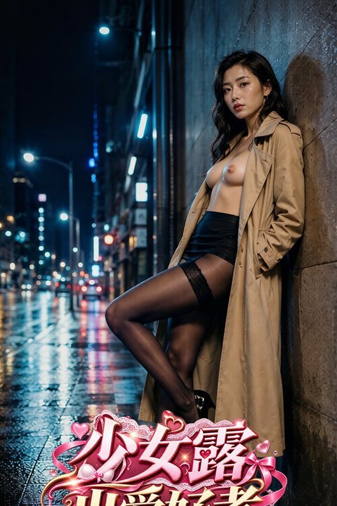 少女露出爱好者 黄果AI短剧海报