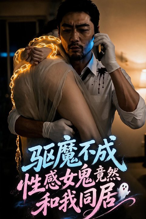 驱魔不成，性感女鬼竟和我同居 黄果AI短剧海报