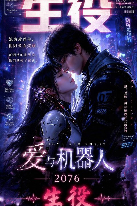 爱与机器人-生役 全1集 黄果AI短剧海报