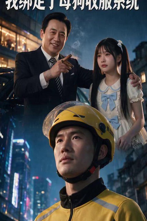 我绑定了母狗收服系统 全2集 黄果AI短剧海报