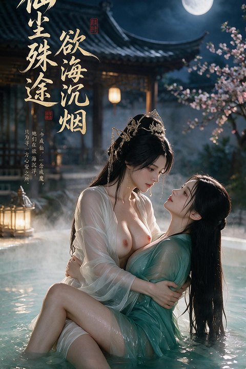 仙凡殊途 黄果AI短剧海报