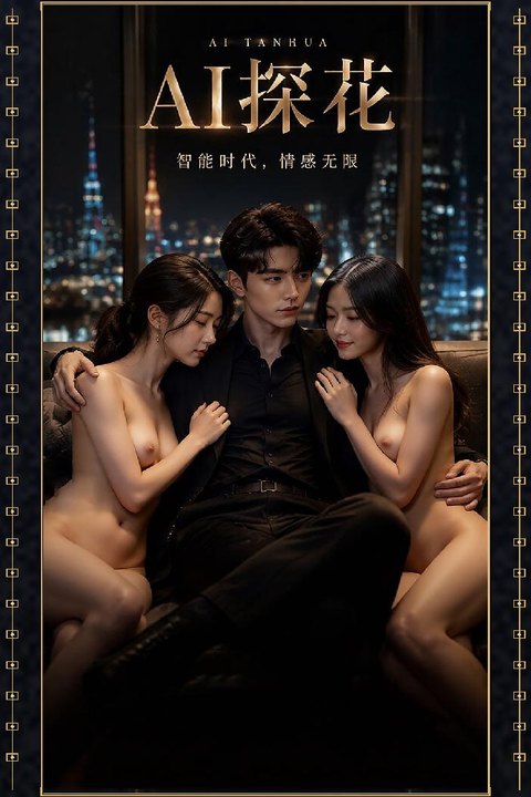 AI探花 虚拟极品女神私密大尺度贴身欢会 黄果AI短剧海报