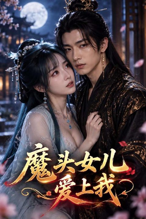 魔头女儿爱上我 穿越修仙甜宠 黄果AI短剧海报