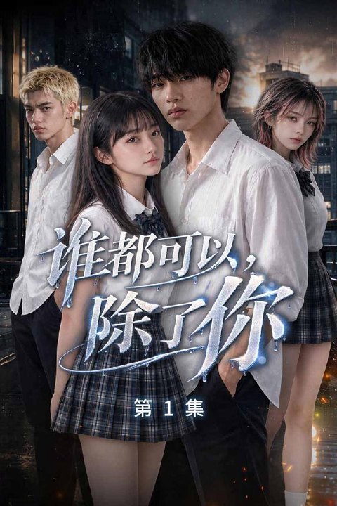 谁都可以除了你 校园白月光情感纠葛在线观看 黄果AI短剧海报