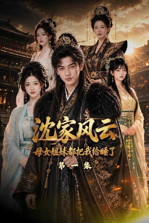 沈门风云 摄政王与庶女古装权谋 黄果AI短剧海报