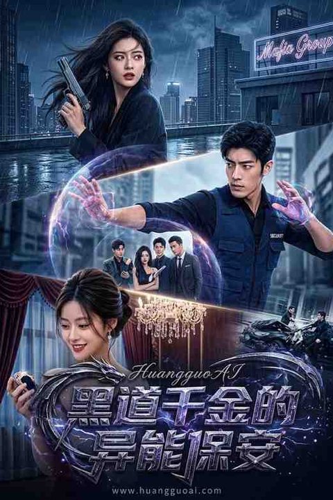 黑道千金的异能保安 黄果AI短剧海报