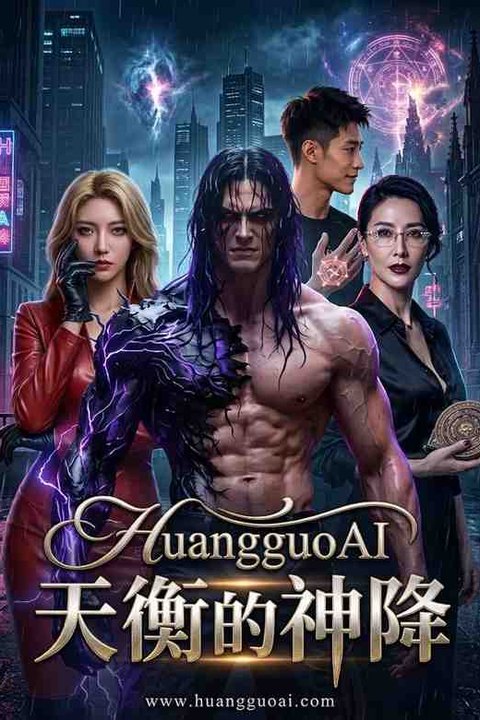 天衡的神降 黄果AI短剧海报