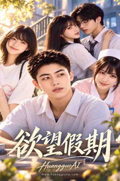 欲望假期 黄果AI短剧海报