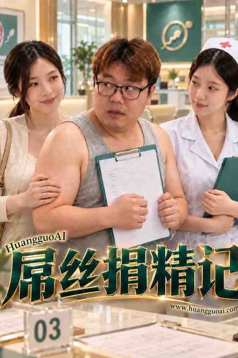 屌丝捐精记 黄果AI短剧海报