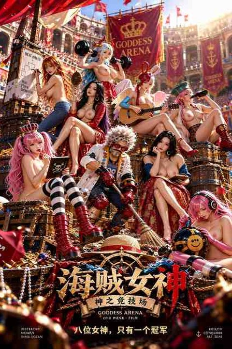海贼女神：神之竞技场 黄果AI短剧海报