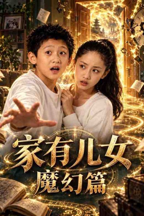 家有儿女魔幻篇 黄果AI短剧海报