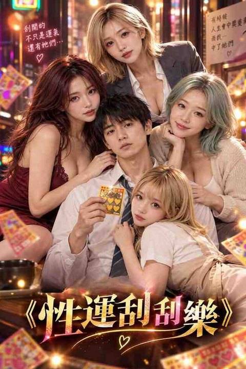 性运刮刮乐 黄果AI短剧海报