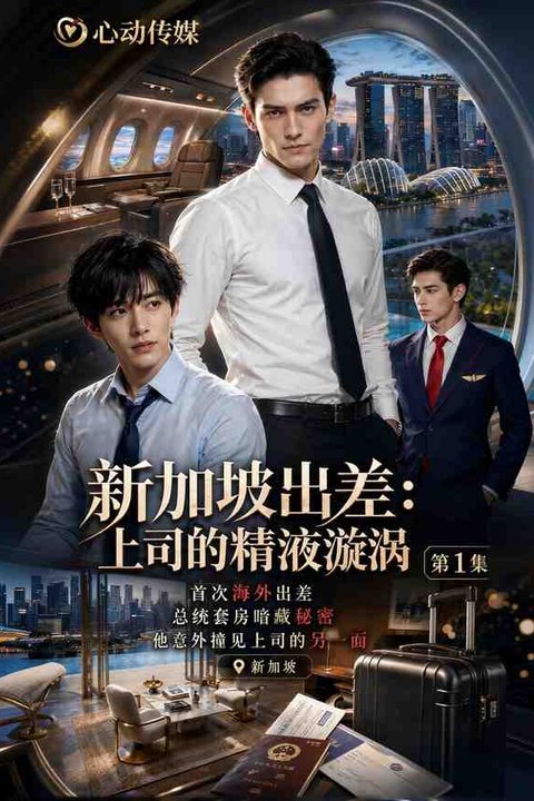 新加坡出差，上司的精液漩涡 黄果AI短剧海报