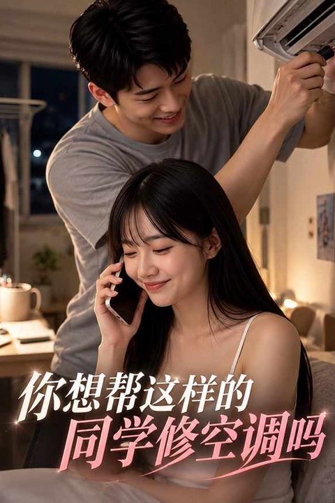 你想帮这样的同学修空调吗 黄果AI短剧海报