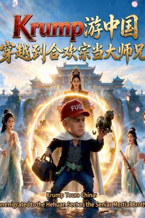 Krump游中国：在合欢宗当大师兄 黄果AI短剧海报