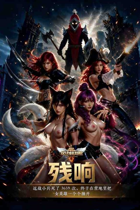 英雄联盟-残响 黄果AI短剧海报