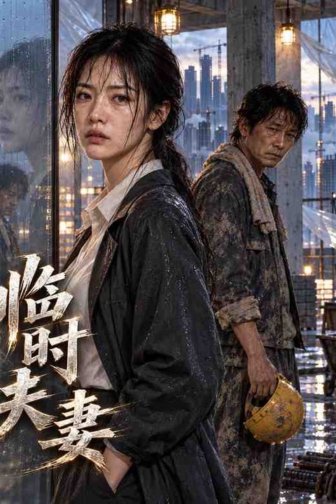 临时夫妻 黄果AI短剧海报