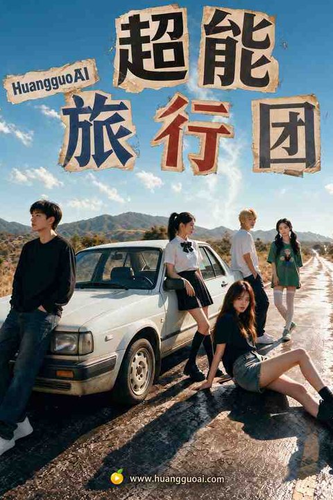 超能旅行团 黄果AI短剧海报