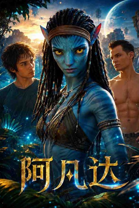 阿凡达 黄果AI短剧海报