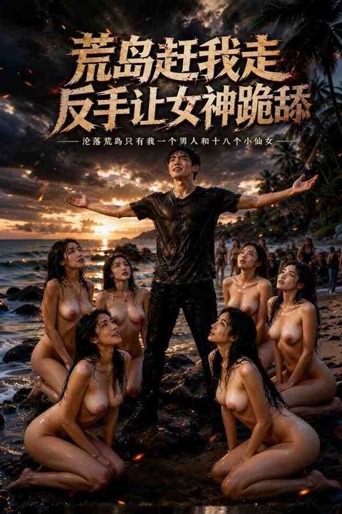 荒岛赶我走反手让女神跪舔 黄果AI短剧海报