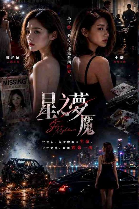 星之梦魇 黄果AI短剧海报
