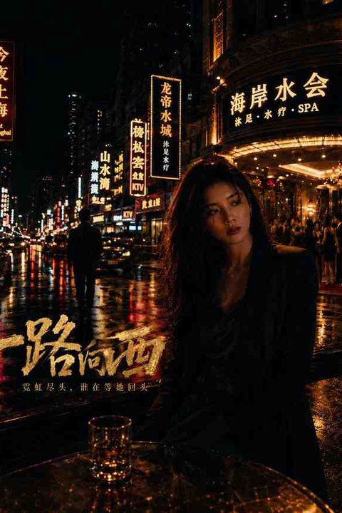 一路向西海报