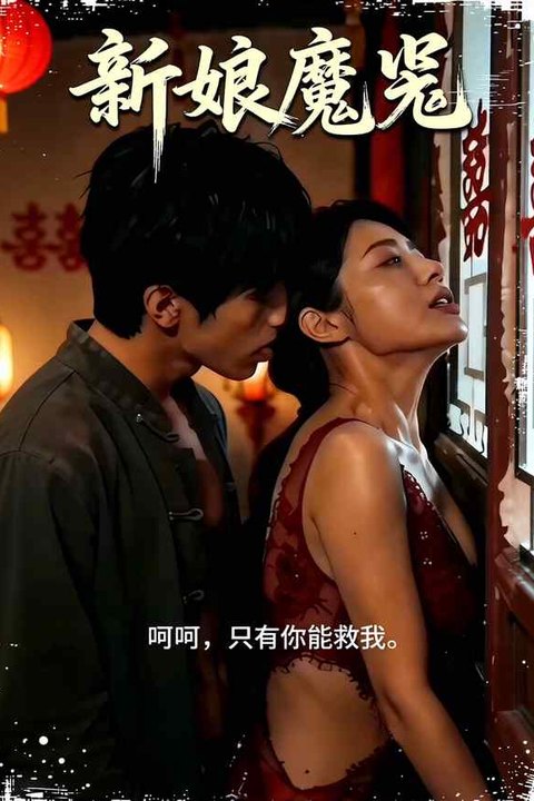 新娘魔咒 黄果AI短剧海报