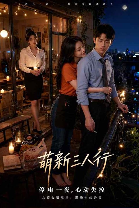 萌新三人行海报
