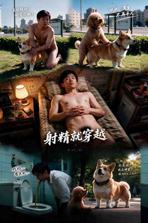 射精就穿越 黄果AI短剧海报