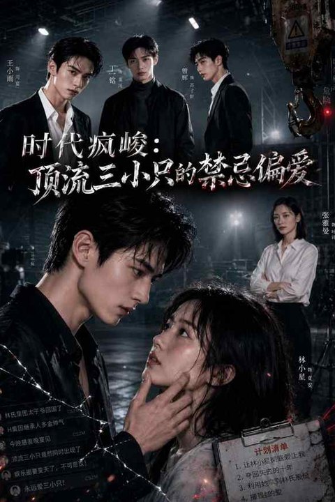 时代疯峻：顶流三小只的禁忌偏爱海报