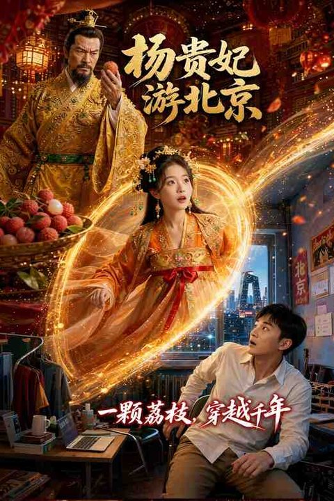 杨贵妃游北京 黄果AI短剧海报
