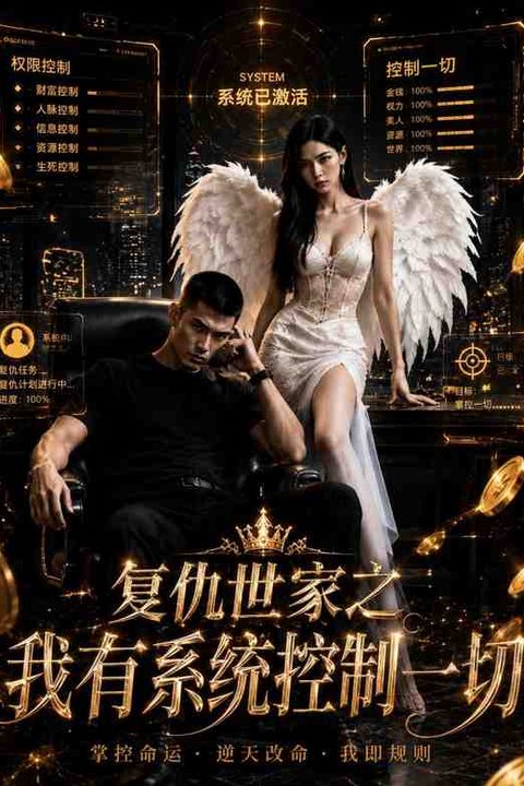 复仇世家之我有系统控制一切 黄果AI短剧海报