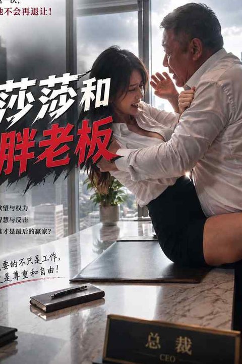 莎莎和胖老板海报