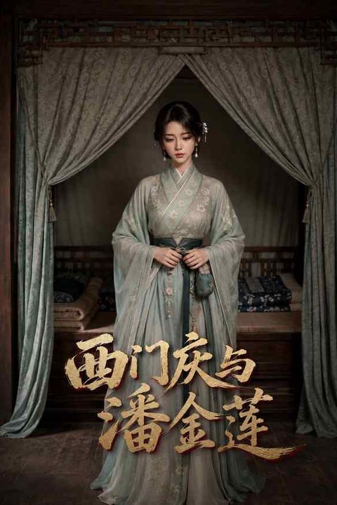 西门庆与潘金莲 黄果AI短剧海报