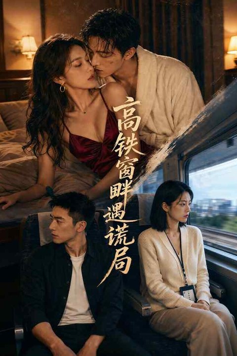 高铁窗畔遇谎局海报