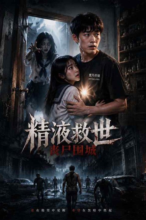 精液救世丧尸围城 黄果AI短剧海报