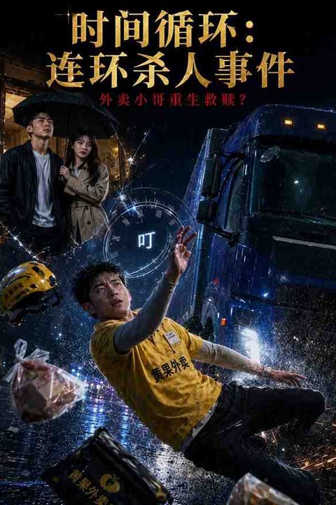 时间循环：连环杀人事件 黄果AI短剧海报