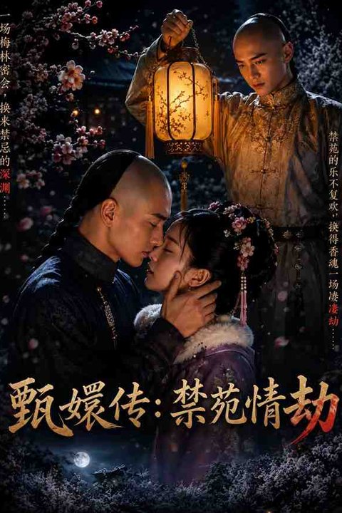 甄嬛传禁苑情劫 黄果AI短剧海报