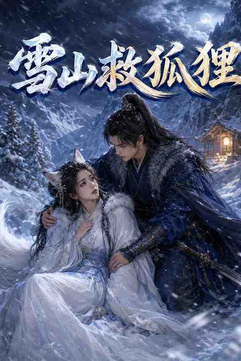 雪山救狐狸 黄果AI短剧海报