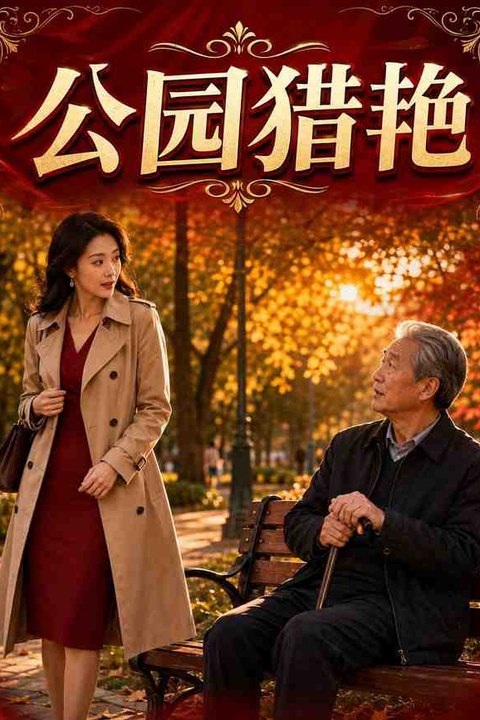 公园猎艳 黄果AI短剧海报