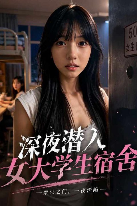 深夜潜入女大学生宿舍 黄果AI短剧海报