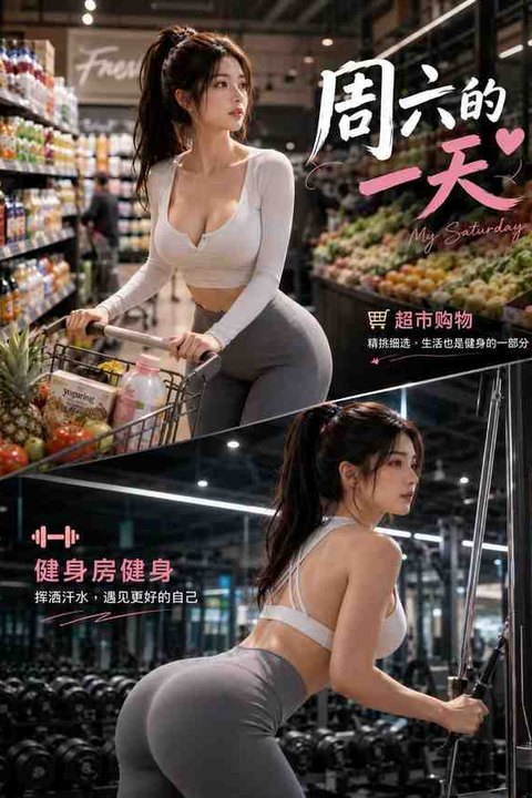周六的一天 黄果AI短剧海报