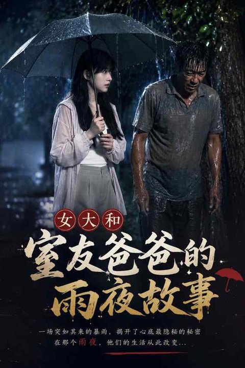 女大和室友爸爸的雨夜故事 黄果AI短剧海报