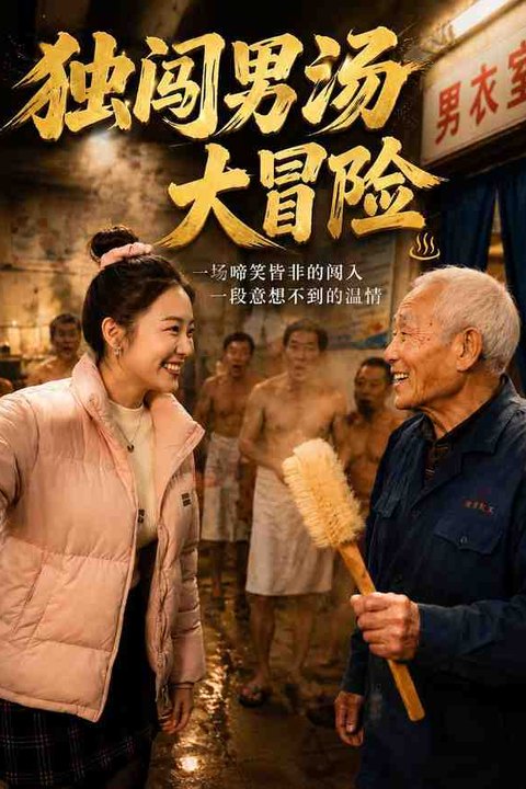 独闯男汤大冒险 黄果AI短剧海报